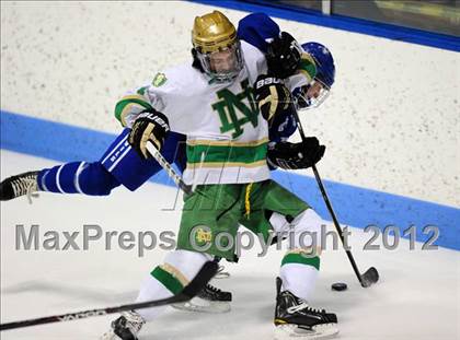Thumbnail 1 in West Haven vs. Notre Dame (CIAC Division I Semifinal) photogallery.