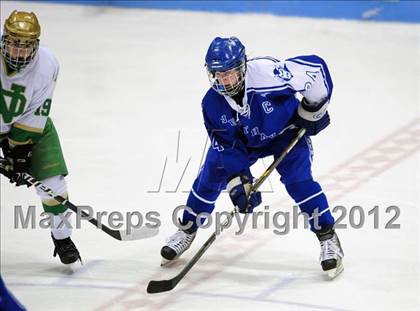 Thumbnail 1 in West Haven vs. Notre Dame (CIAC Division I Semifinal) photogallery.