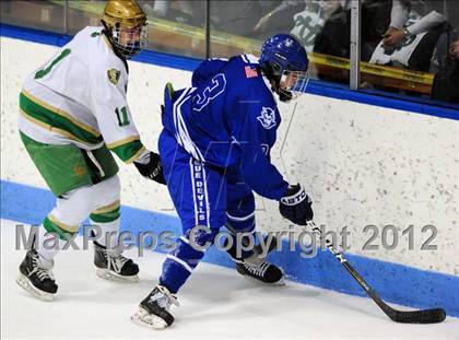 Thumbnail 2 in West Haven vs. Notre Dame (CIAC Division I Semifinal) photogallery.