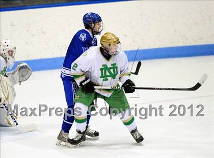 Thumbnail 3 in West Haven vs. Notre Dame (CIAC Division I Semifinal) photogallery.