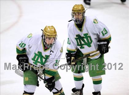 Thumbnail 2 in West Haven vs. Notre Dame (CIAC Division I Semifinal) photogallery.
