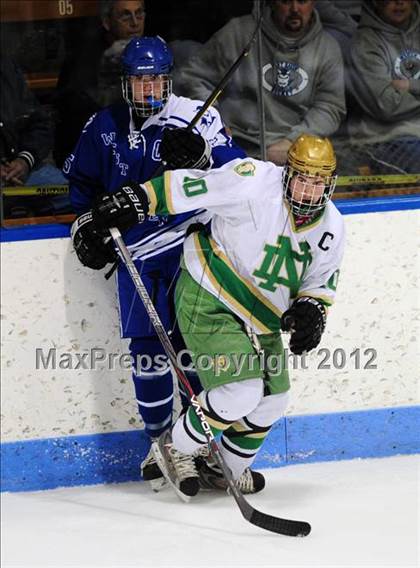 Thumbnail 3 in West Haven vs. Notre Dame (CIAC Division I Semifinal) photogallery.