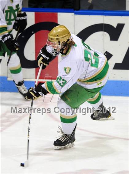 Thumbnail 3 in West Haven vs. Notre Dame (CIAC Division I Semifinal) photogallery.