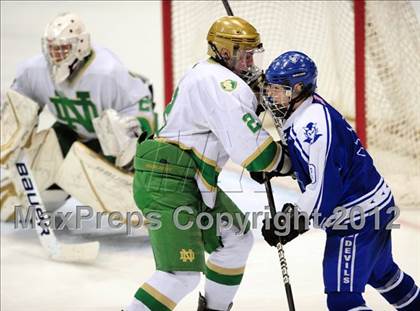 Thumbnail 2 in West Haven vs. Notre Dame (CIAC Division I Semifinal) photogallery.