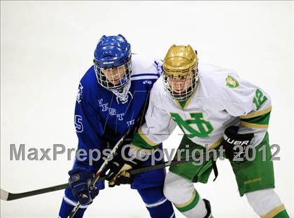 Thumbnail 1 in West Haven vs. Notre Dame (CIAC Division I Semifinal) photogallery.