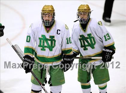 Thumbnail 1 in West Haven vs. Notre Dame (CIAC Division I Semifinal) photogallery.