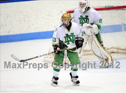 Thumbnail 3 in West Haven vs. Notre Dame (CIAC Division I Semifinal) photogallery.