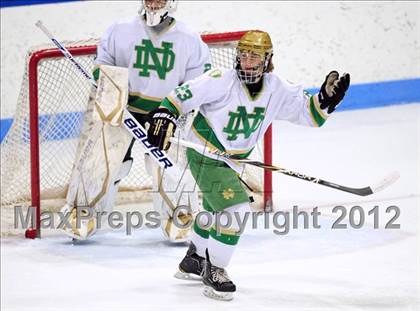 Thumbnail 1 in West Haven vs. Notre Dame (CIAC Division I Semifinal) photogallery.