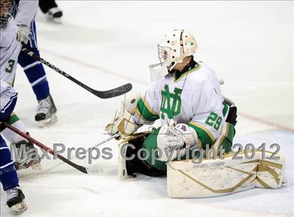 Thumbnail 1 in West Haven vs. Notre Dame (CIAC Division I Semifinal) photogallery.