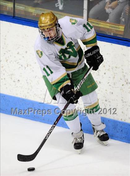 Thumbnail 1 in West Haven vs. Notre Dame (CIAC Division I Semifinal) photogallery.