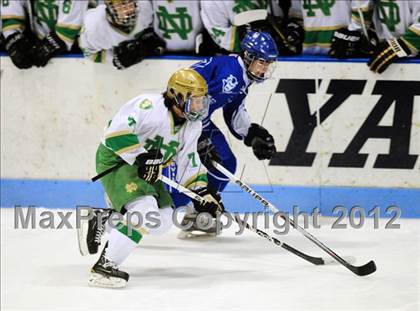 Thumbnail 2 in West Haven vs. Notre Dame (CIAC Division I Semifinal) photogallery.