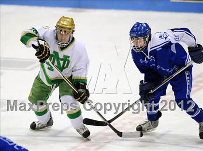 Thumbnail 3 in West Haven vs. Notre Dame (CIAC Division I Semifinal) photogallery.