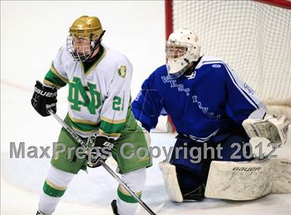 Thumbnail 2 in West Haven vs. Notre Dame (CIAC Division I Semifinal) photogallery.