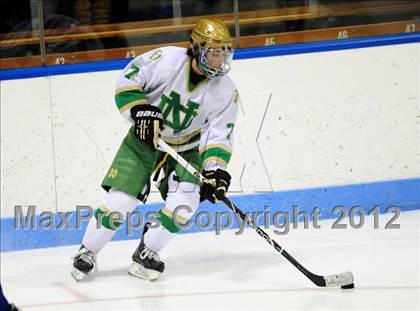 Thumbnail 2 in West Haven vs. Notre Dame (CIAC Division I Semifinal) photogallery.