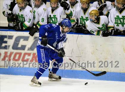 Thumbnail 2 in West Haven vs. Notre Dame (CIAC Division I Semifinal) photogallery.