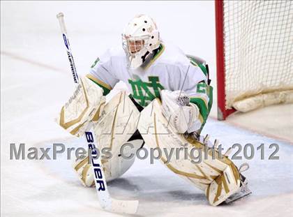 Thumbnail 2 in West Haven vs. Notre Dame (CIAC Division I Semifinal) photogallery.