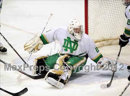 Thumbnail 3 in West Haven vs. Notre Dame (CIAC Division I Semifinal) photogallery.