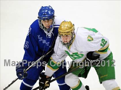Thumbnail 2 in West Haven vs. Notre Dame (CIAC Division I Semifinal) photogallery.