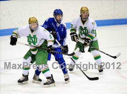 Thumbnail 2 in West Haven vs. Notre Dame (CIAC Division I Semifinal) photogallery.