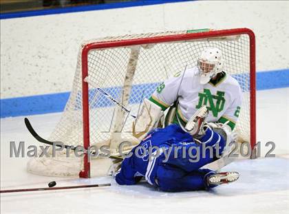 Thumbnail 3 in West Haven vs. Notre Dame (CIAC Division I Semifinal) photogallery.