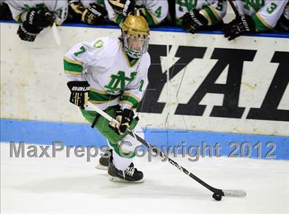 Thumbnail 1 in West Haven vs. Notre Dame (CIAC Division I Semifinal) photogallery.