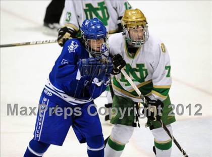 Thumbnail 2 in West Haven vs. Notre Dame (CIAC Division I Semifinal) photogallery.