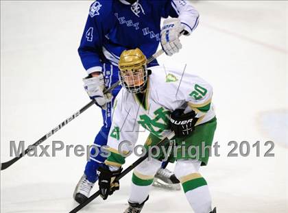 Thumbnail 1 in West Haven vs. Notre Dame (CIAC Division I Semifinal) photogallery.