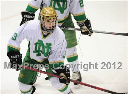 Thumbnail 3 in West Haven vs. Notre Dame (CIAC Division I Semifinal) photogallery.