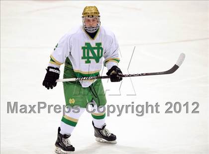 Thumbnail 1 in West Haven vs. Notre Dame (CIAC Division I Semifinal) photogallery.