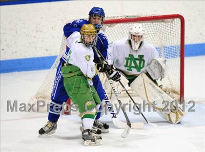 Thumbnail 2 in West Haven vs. Notre Dame (CIAC Division I Semifinal) photogallery.