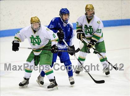 Thumbnail 1 in West Haven vs. Notre Dame (CIAC Division I Semifinal) photogallery.