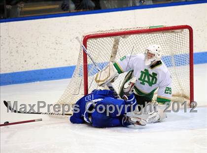 Thumbnail 1 in West Haven vs. Notre Dame (CIAC Division I Semifinal) photogallery.