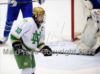 Thumbnail 2 in West Haven vs. Notre Dame (CIAC Division I Semifinal) photogallery.