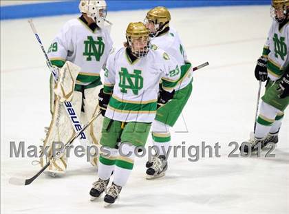 Thumbnail 1 in West Haven vs. Notre Dame (CIAC Division I Semifinal) photogallery.