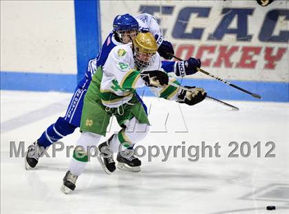 Thumbnail 2 in West Haven vs. Notre Dame (CIAC Division I Semifinal) photogallery.