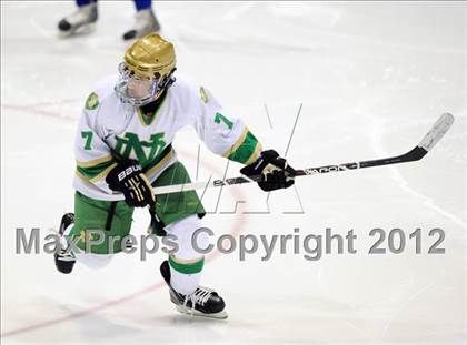 Thumbnail 3 in West Haven vs. Notre Dame (CIAC Division I Semifinal) photogallery.