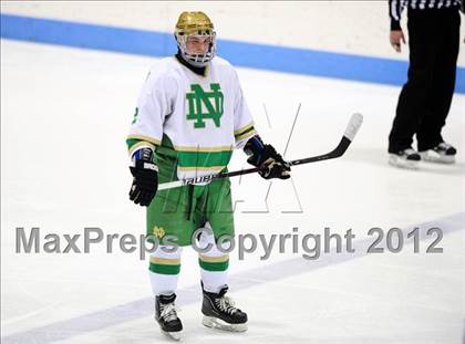 Thumbnail 2 in West Haven vs. Notre Dame (CIAC Division I Semifinal) photogallery.
