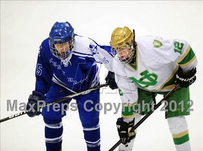 Thumbnail 2 in West Haven vs. Notre Dame (CIAC Division I Semifinal) photogallery.