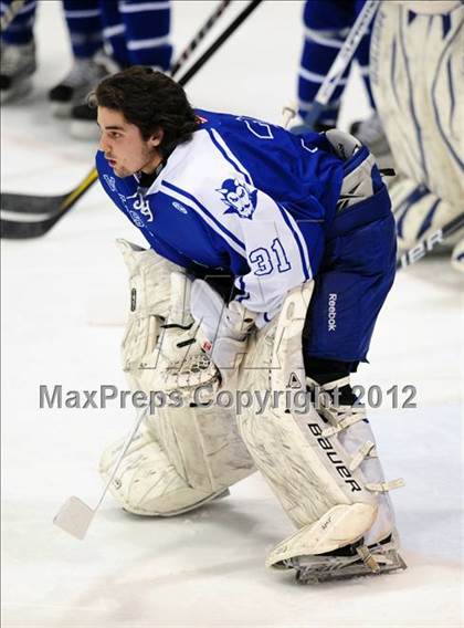 Thumbnail 2 in West Haven vs. Notre Dame (CIAC Division I Semifinal) photogallery.