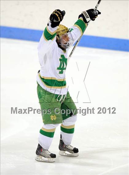 Thumbnail 2 in West Haven vs. Notre Dame (CIAC Division I Semifinal) photogallery.