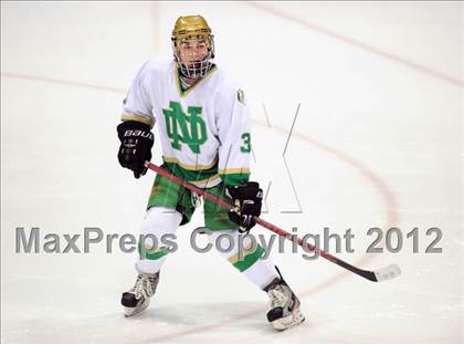 Thumbnail 2 in West Haven vs. Notre Dame (CIAC Division I Semifinal) photogallery.