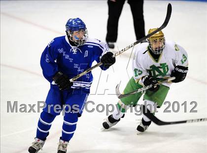 Thumbnail 2 in West Haven vs. Notre Dame (CIAC Division I Semifinal) photogallery.