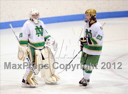Thumbnail 3 in West Haven vs. Notre Dame (CIAC Division I Semifinal) photogallery.