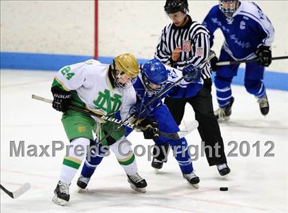 Thumbnail 2 in West Haven vs. Notre Dame (CIAC Division I Semifinal) photogallery.