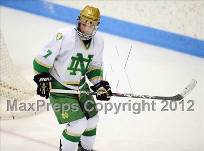 Thumbnail 1 in West Haven vs. Notre Dame (CIAC Division I Semifinal) photogallery.