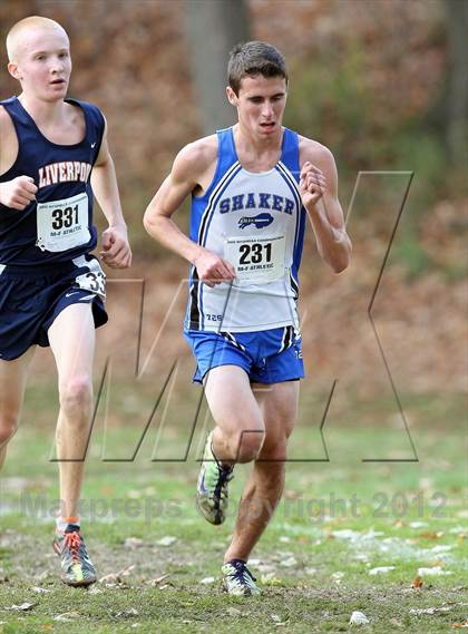 Thumbnail 3 in NYSPHSAA Cross Country Championship (Boys Class A) photogallery.