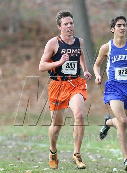 Thumbnail 2 in NYSPHSAA Cross Country Championship (Boys Class A) photogallery.