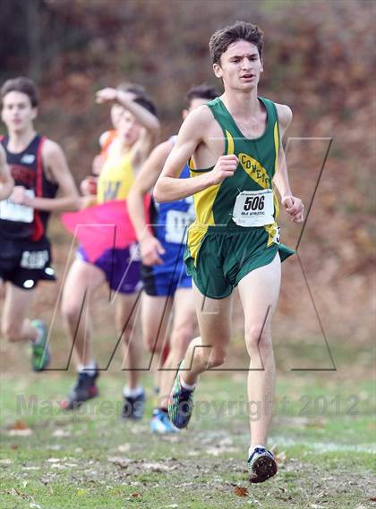 Thumbnail 1 in NYSPHSAA Cross Country Championship (Boys Class A) photogallery.