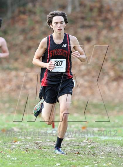 Thumbnail 1 in NYSPHSAA Cross Country Championship (Boys Class A) photogallery.