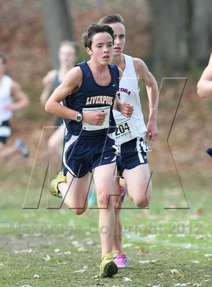 Thumbnail 3 in NYSPHSAA Cross Country Championship (Boys Class A) photogallery.